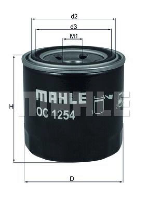 MAHLE Ölfilter