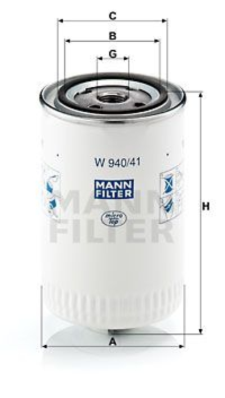 MANN-FILTER Filter, Arbeitshydraulik