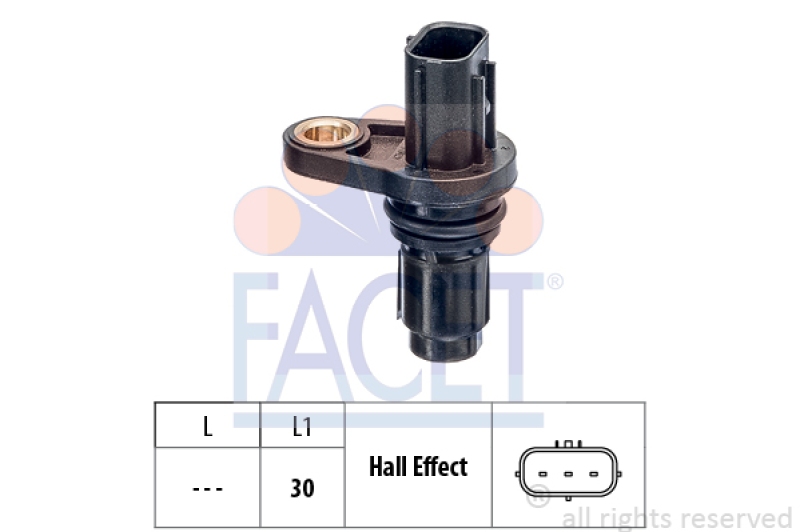 FACET Sensor, Nockenwellenposition Made in Italy - OE Equivalent