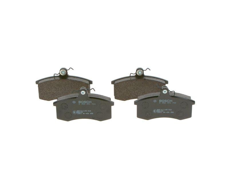BOSCH Bremsbelagsatz, Scheibenbremse 0 986 491 700