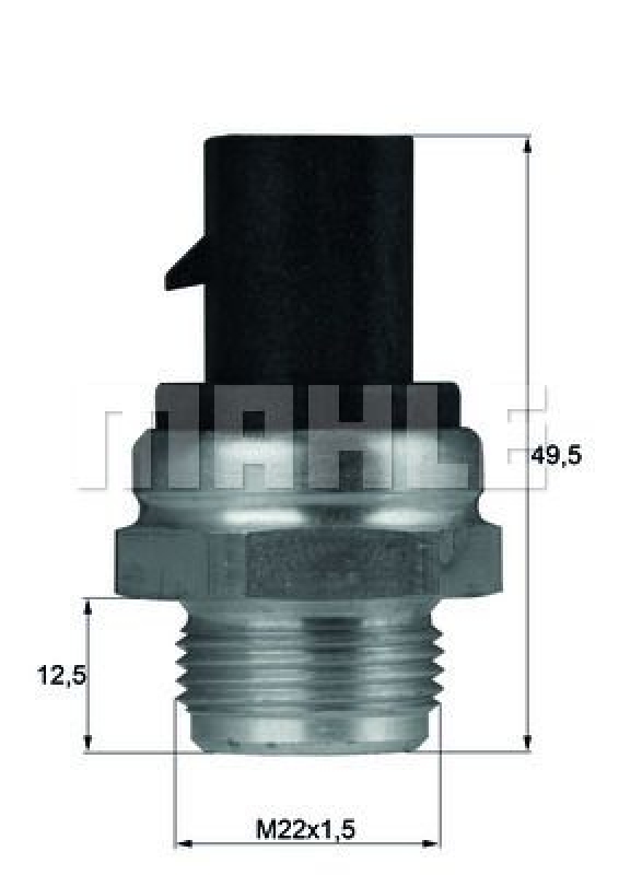 MAHLE Temperaturschalter, Kühlerlüfter BEHR