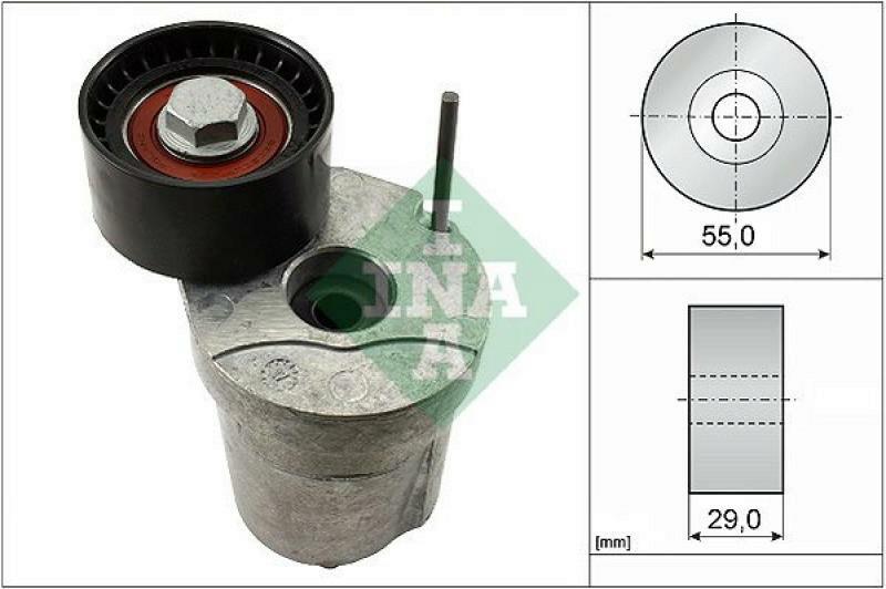 INA Tensioner Lever, v-ribbed belt