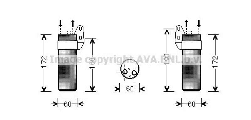 AVA QUALITY COOLING Trockner, Klimaanlage