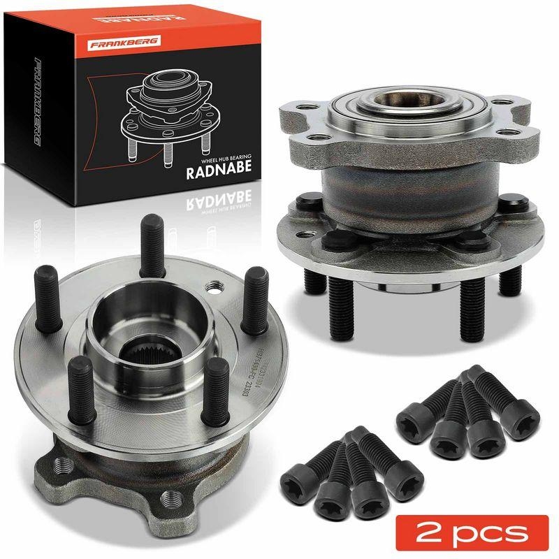 2x Frankberg Radnabe Radlagersatz Hinterachse beidseitig 5481FB0039922