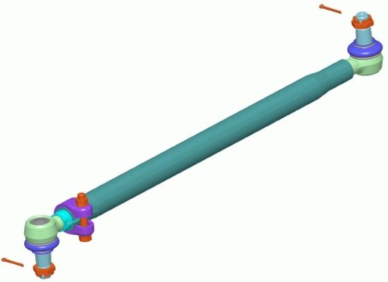 LEMFÖRDER Centre Rod Assembly