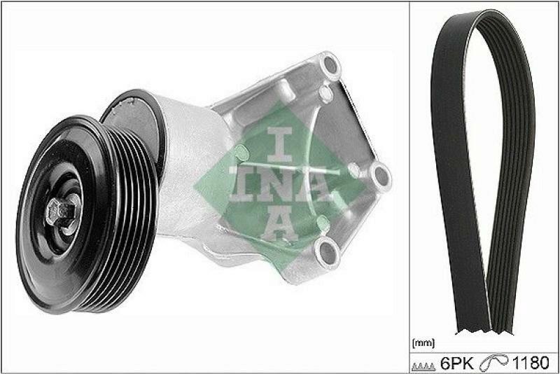 INA V-Ribbed Belt Set