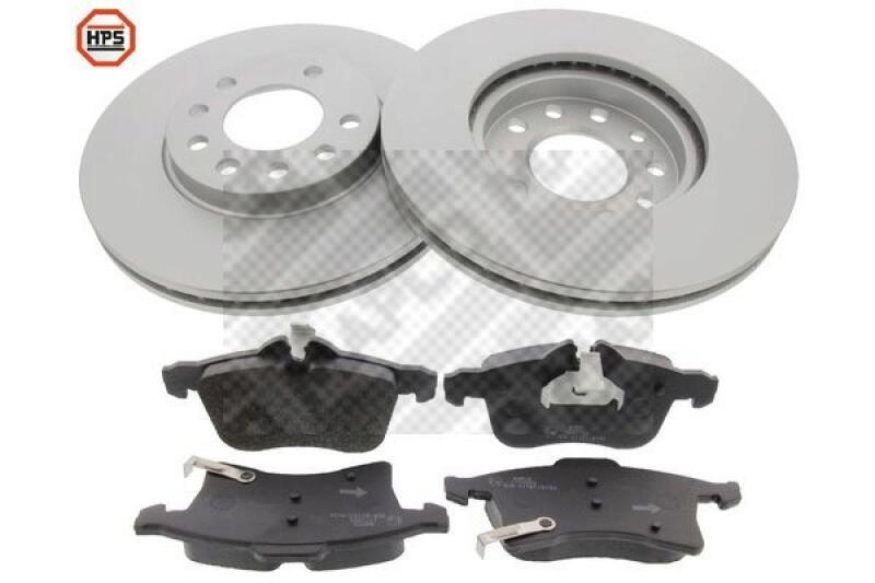 MAPCO Brake Set, disc brakes