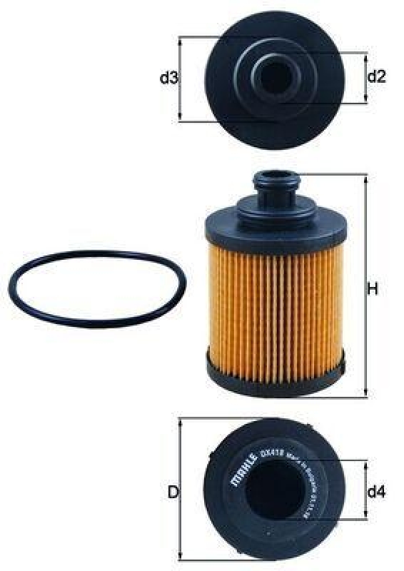 MAHLE &Ouml;lfilter