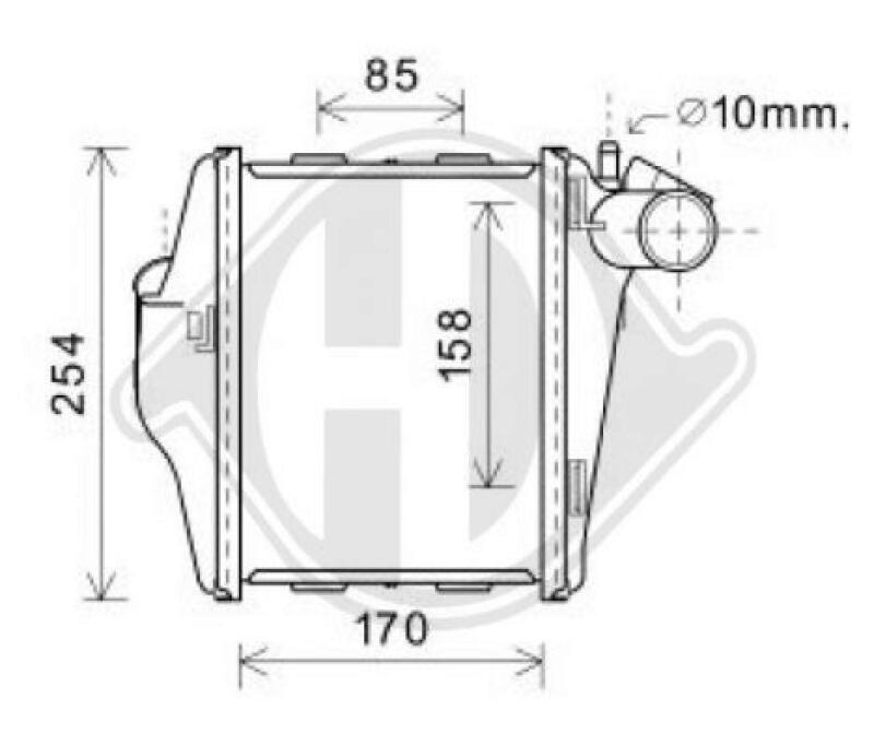DIEDERICHS Intercooler, charger