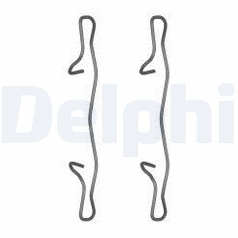 DELPHI Zubehörsatz, Scheibenbremsbelag