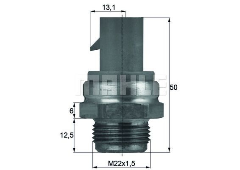 MAHLE Temperaturschalter, Kühlerlüfter BEHR