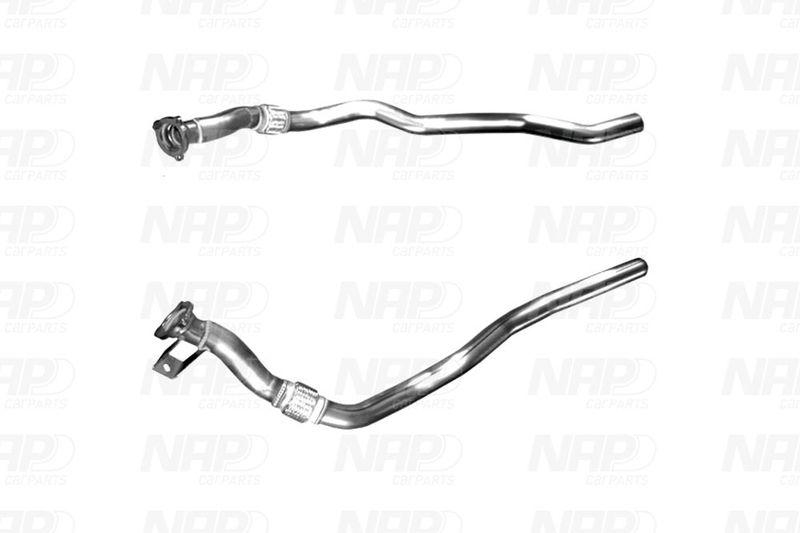 NAP carPARTS Abgasrohr