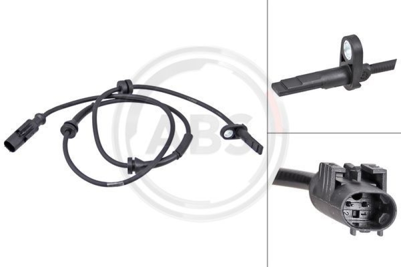 Sensor, wheel speed