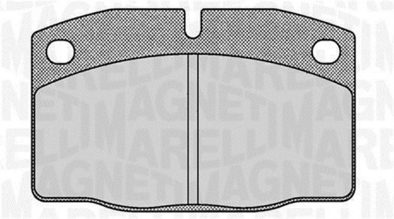 MAGNETI MARELLI Bremsbelagsatz, Scheibenbremse