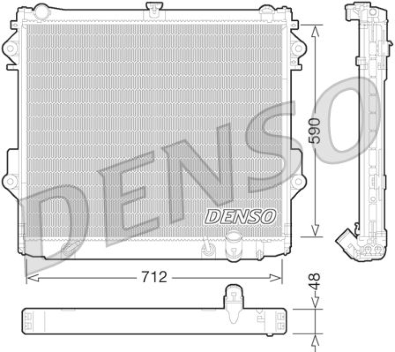 DENSO Kühler, Motorkühlung