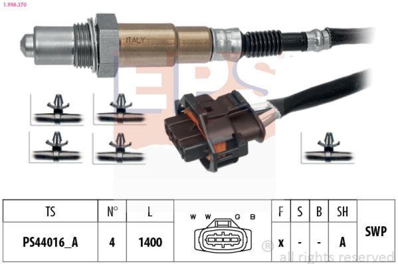 EPS Lambdasonde Made in Italy - OE Equivalent