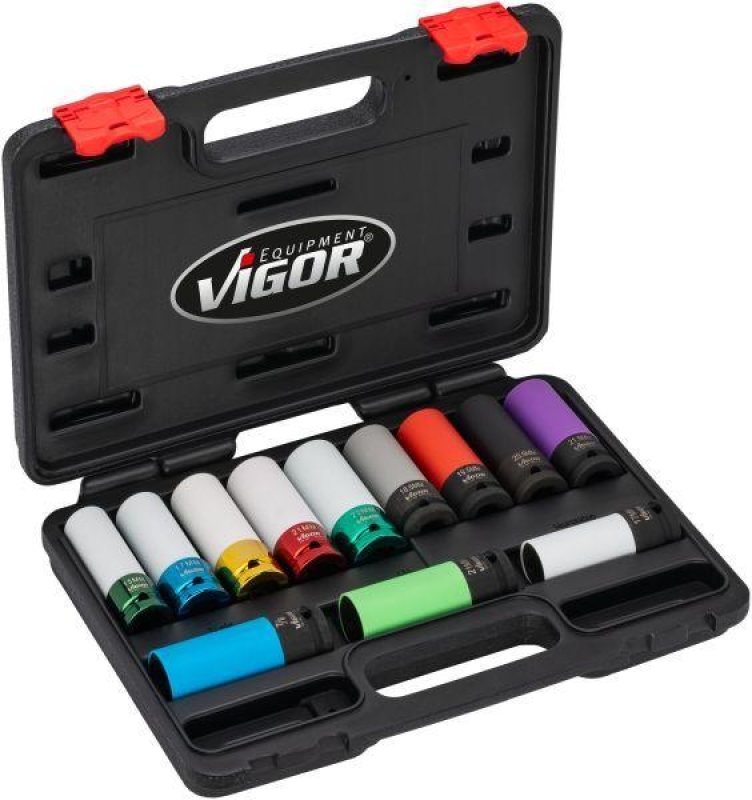VIGOR Kraft-Stecknuss-Satz