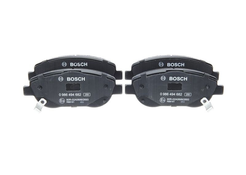 BOSCH Brake Pad Set, disc brake