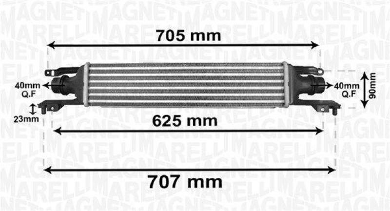 MAGNETI MARELLI Ladeluftk&uuml;hler 351319204120