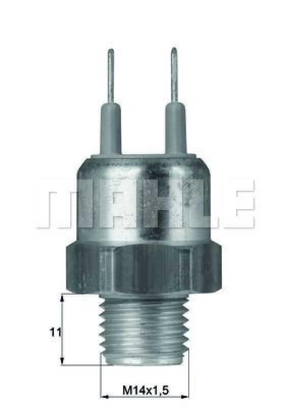 MAHLE Temperature Switch, radiator fan BEHR