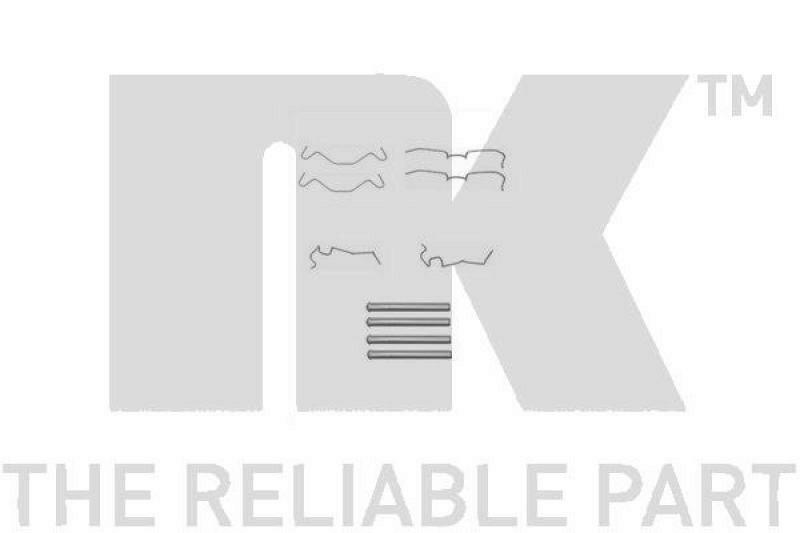 NK Zubeh&ouml;rsatz, Scheibenbremsbelag 7951650