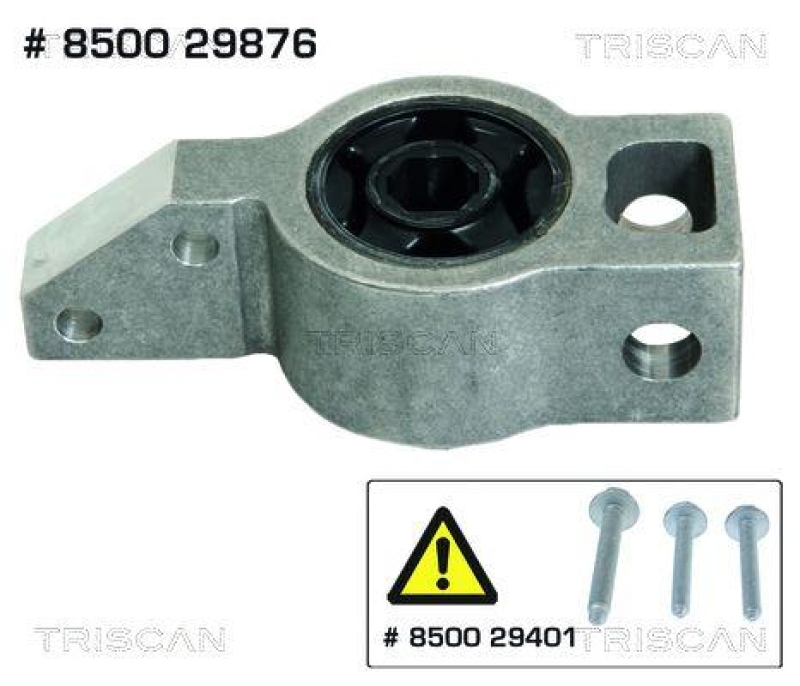 TRISCAN Control Arm-/Trailing Arm Bush