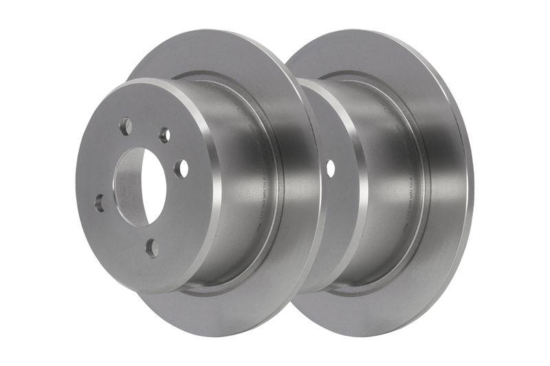 ATE Bremsscheiben 258mm + Bremsbel&auml;ge Hinten passend f&uuml;r BMW 3 E30 ...