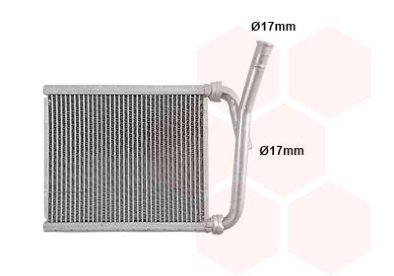 VAN WEZEL W&auml;rmetauscher, Innenraumheizung