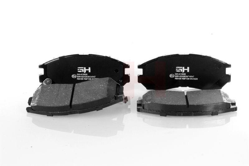 Bremsbel&auml;ge Bremsbelagsatz Vorne passend f&uuml;r Mitsubishi Galant 8 Space Runner GS GH-413020