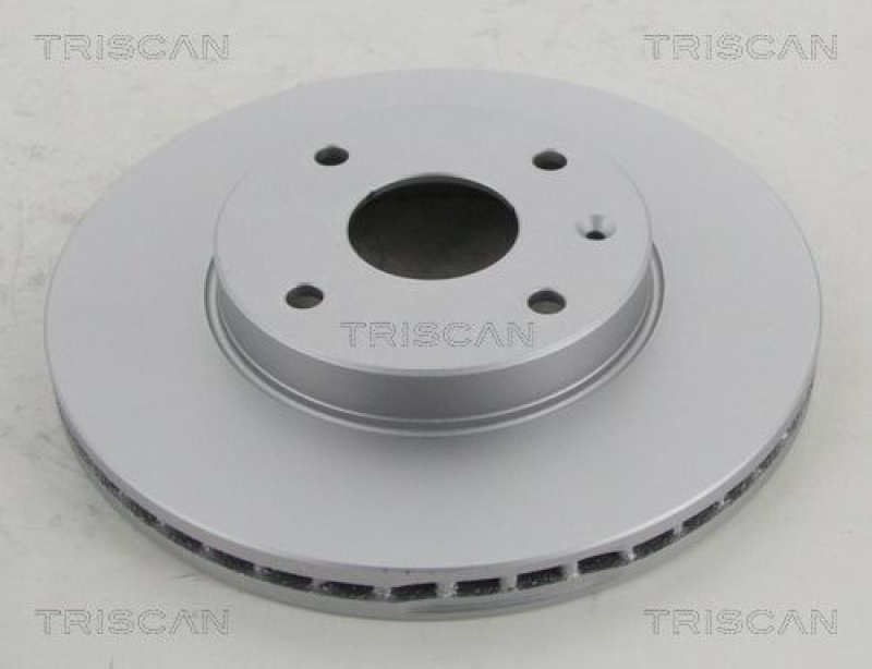 2x TRISCAN Brake Disc COATED