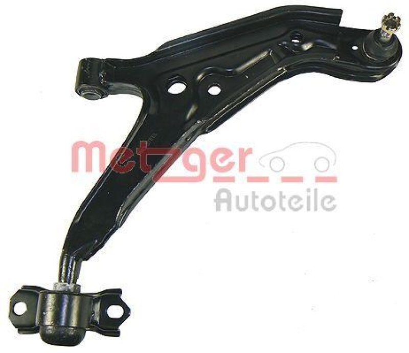 METZGER Control/Trailing Arm, wheel suspension KIT +