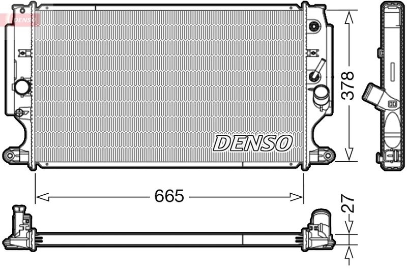 DENSO Kühler, Motorkühlung