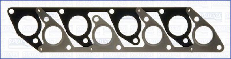 AJUSA Gasket, intake/ exhaust manifold MULTILAYER STEEL