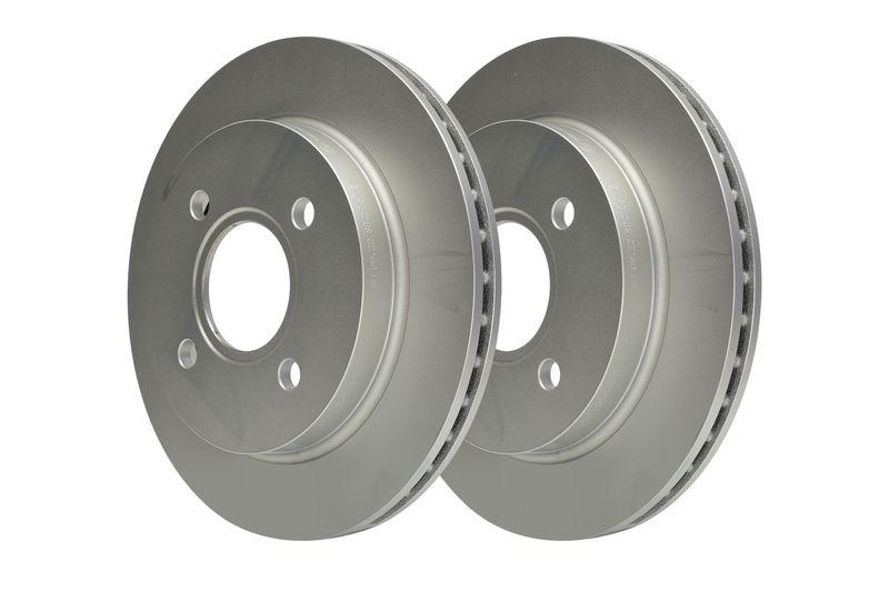 ATE Bremsscheiben + Bremsbel&auml;ge Vorne Hinten passend f&uuml;r Ford Monde...