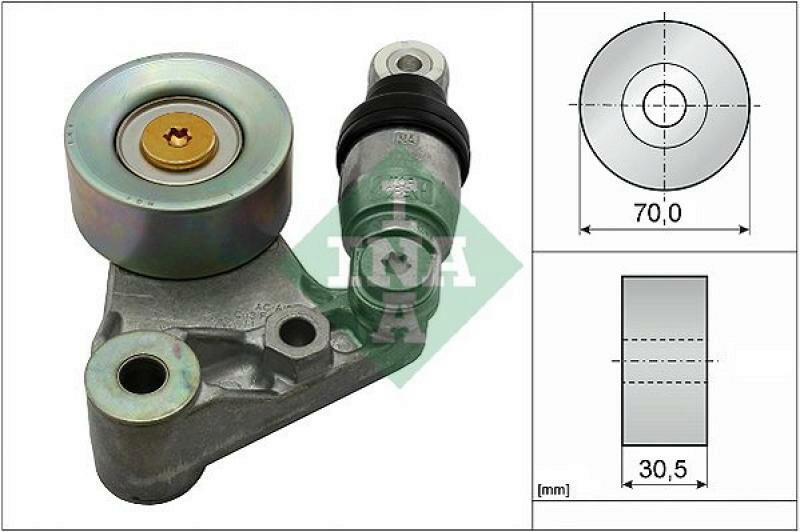 INA Tensioner Lever, v-ribbed belt