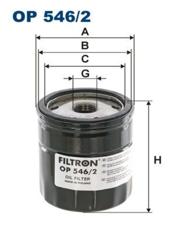 FILTRON Ölfilter