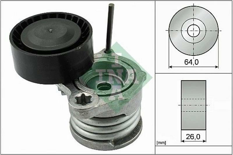 INA Tensioner Lever, v-ribbed belt