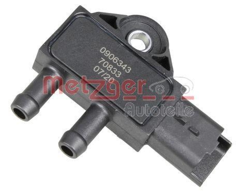 METZGER Sensor, Abgasdruck 906343