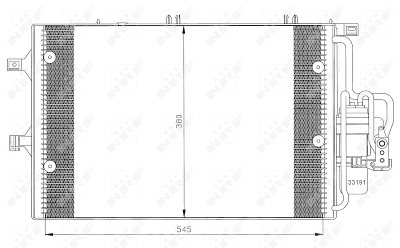 NRF Condenser, air conditioning