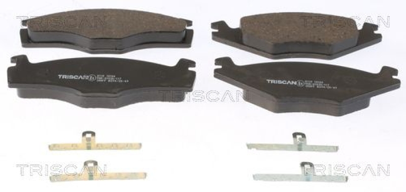 TRISCAN Bremsbelagsatz, Scheibenbremse 8110 10104