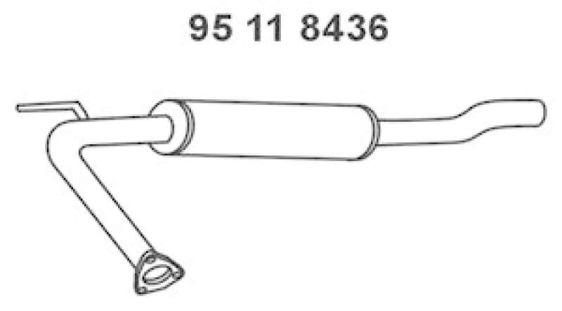 EBERSPÄCHER Front Muffler