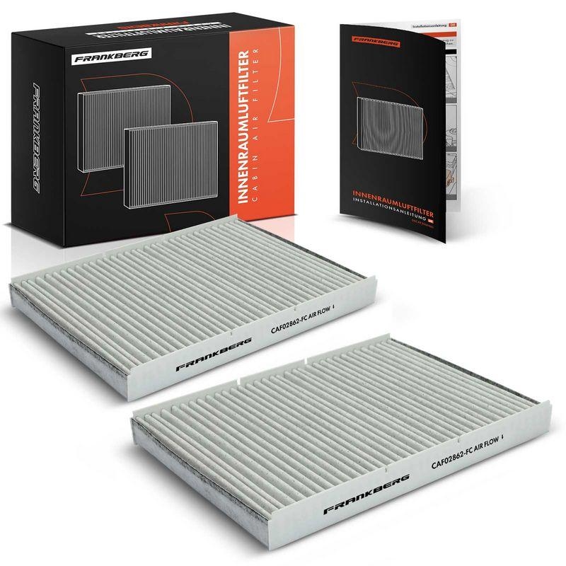 2x Frankberg Innenraumfilter Aktivkohle 5481FB0034647