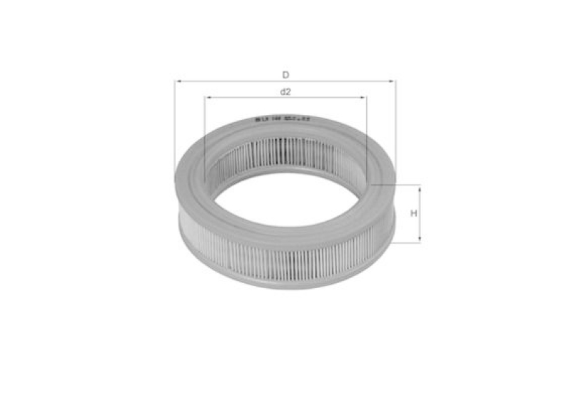 MAHLE Luftfilter LX 144