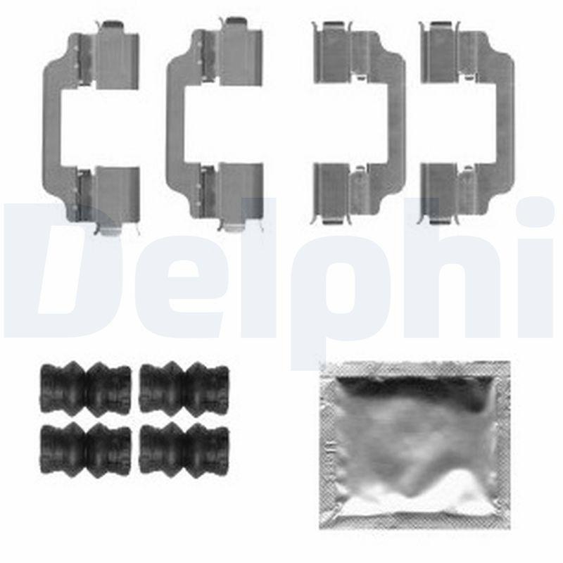 DELPHI Accessory Kit, disc brake pad