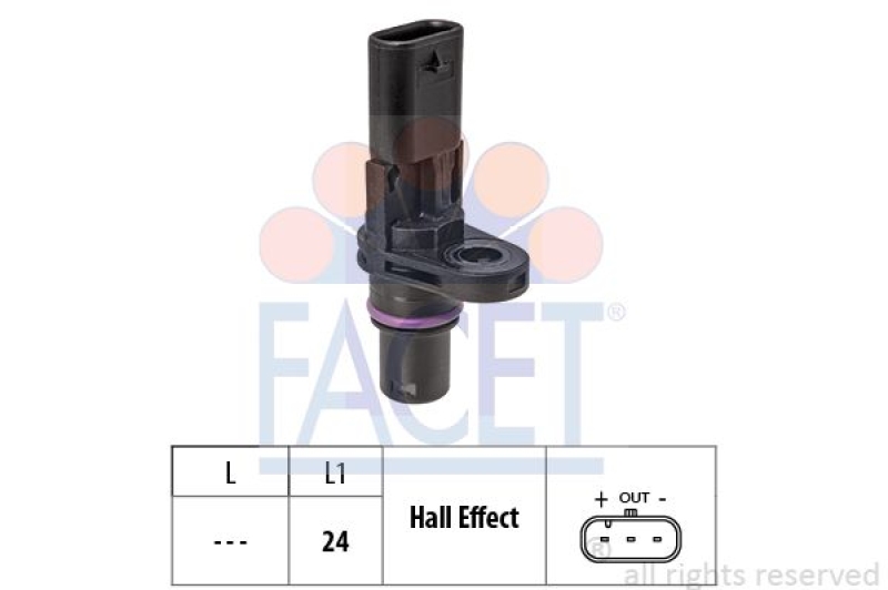 FACET Sensor, camshaft position OE Equivalent
