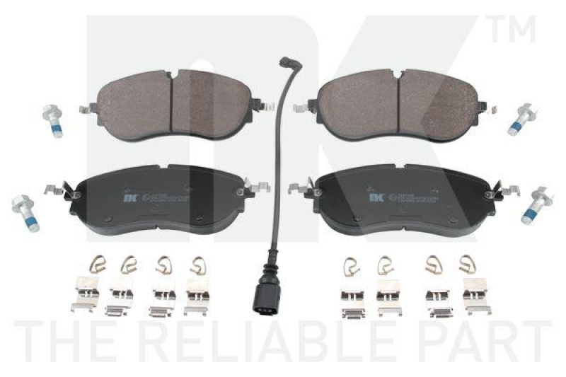 Bremsbelagsatz, Scheibenbremse 2247168