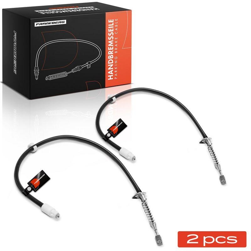 2x Frankberg Seilzug Feststellbremse Hinterachse beidseitig 5481FB0041337