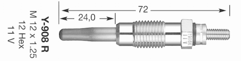 NGK Glow Plug D-Power