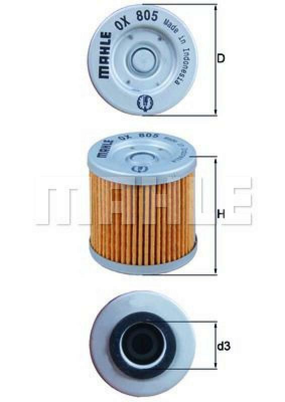 MAHLE ORIGINAL Oil Filter