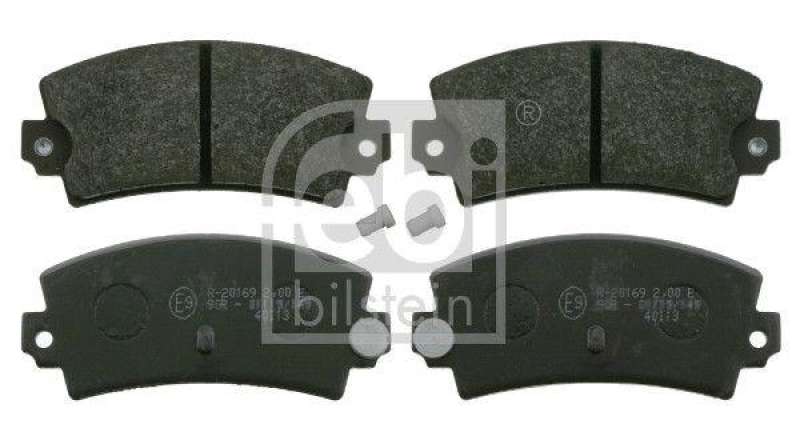 FEBI BILSTEIN Bremsbelagsatz, Scheibenbremse 16407
